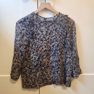 Madewell Floral Blouse